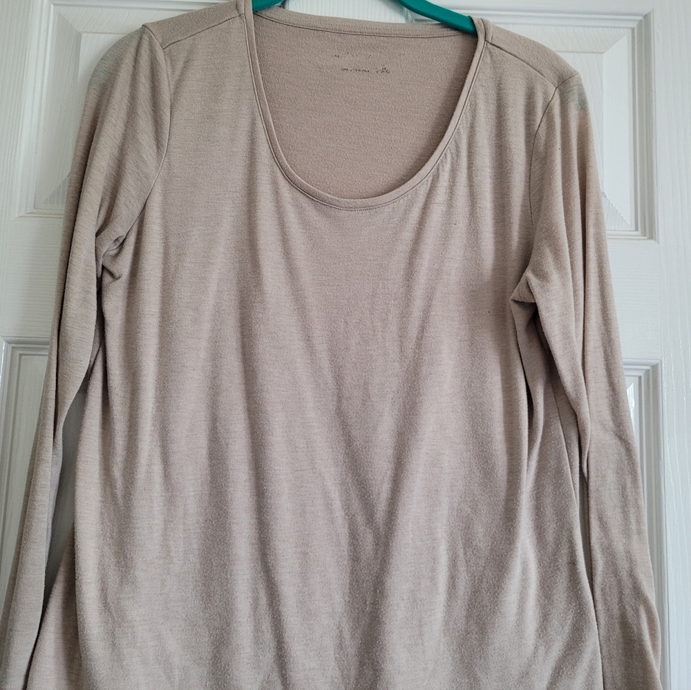 Skin tone long sleeve t-shirt